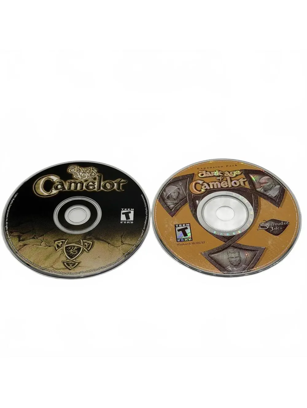 Dark Age of Camelot & Shrouded Isles (2001) - PC CD-ROM Video Game ** Disc Only